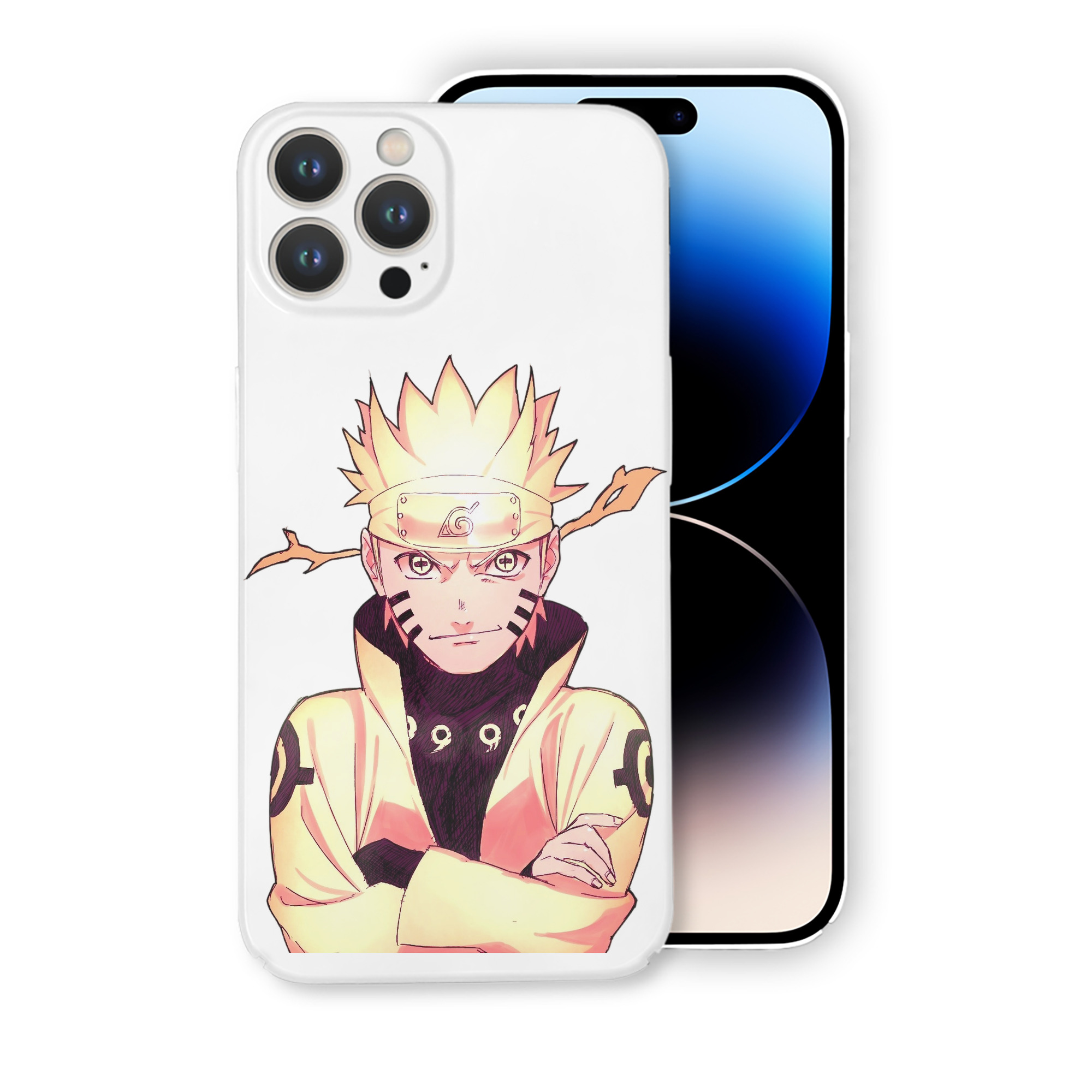 （画像用） NARUTO -ナルト- うずまき ナルト Uzumaki Naruto 【iPhone 14シリーズ対応】ハードケース